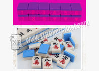 Blue Cheat Mahjong สำหรับคอนแทคเลนส์ UV / เกมส์ไพ่นกกระจอก / เครื่องมือการพนัน