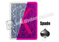 อิตาลี Dal Negro บัตรโป๊กเกอร์ที่ทำเครื่องหมายพลาสติก SPY Playing Cards Entertainment