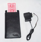 หนังสีดำเปลี่ยนบัตรอิเล็กทรอนิกส์กระเป๋าสตางค์โกงอุปกรณ์ / บัตรโป๊กเกอร์วิเคราะห์