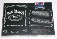 กระดาษที่มองไม่เห็น Jack Daniel&amp;#39;s Marked Barcode เล่นไพ่สำหรับเครื่องอ่านและสแกนเนอร์ของโป๊กเกอร์