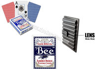 Bee ขนาดกว้างที่ทำจากกระดาษชีวภาพเป็นมิตรกับสิ่งแวดล้อม / Jumbo Index Playing Cards