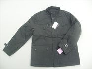 คาสิโนความปลอดภัยอุปกรณ์โกงโป๊กเกอร์ Black Cotton Men Style Jacket