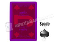 Magic Poker ASTORIA กระดาษการ์ดเล่นที่มองไม่เห็นด้วยการพนันหมึกที่มองไม่เห็นโกง