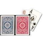 Kem Arrow Plastic Blue Red ขนาดโป๊กเกอร์ Jumbo Index การเล่นการพนัน Props Playing Cards