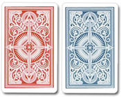 Kem Arrow Plastic Blue Red ขนาดโป๊กเกอร์ Jumbo Index การเล่นการพนัน Props Playing Cards