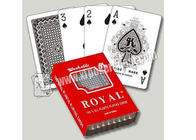 บัตรโป๊กเกอร์ Royal Bone สำหรับการพนันและเวทมนตร์ด้วยดัชนีปกติ 2 รายการ