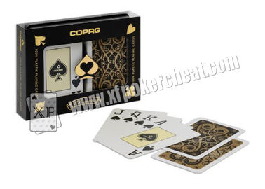 สะพานขนาด Copag Club ทำเครื่องหมายโป๊กเกอร์คาสิโนคาสิโนเล่นไพ่