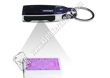 เครื่องสแกนพวงกุญแจสำหรับเครื่องวิเคราะห์ PK King S708 เพื่อดูบัตรเล่นที่มองไม่เห็น