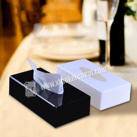 เครื่องสแกนเนอร์แบบพลาสติกกล่องกระดาษทิชชูสำหรับเครื่องวิเคราะห์โป๊กเกอร์ PK S708 มาร์กการ์ด