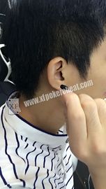 อุปกรณ์เสริมการพนัน CVK 458 หูฟังวิทยุดิจิตอลแบบดิจิตอลพร้อมความถี่ที่ถูกล็อค