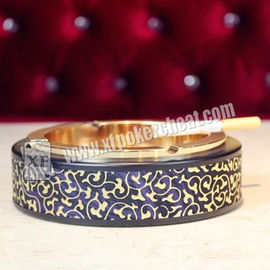 Ashtray Edge สแกนเนอร์โป๊กเกอร์สำหรับรหัสบาร์ที่มองไม่เห็นบัตรเล่นมาร์ก