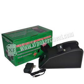 Customized Baccarat Poker Cheating Devices สีดำสำหรับบัตรเล่นพลาสติก