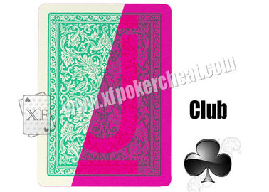 การพนันสเปน Fournier 2818 บัตรเล่นที่มองไม่เห็นสำหรับเกมโป๊กเกอร์