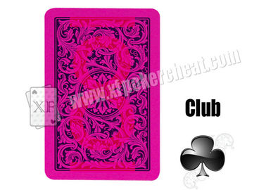 โป๊กเกอร์โกง Copag 1546 พลาสติกที่มองไม่เห็นเล่นไพ่สำหรับคอนแทคเลนส์ UV Magic Props