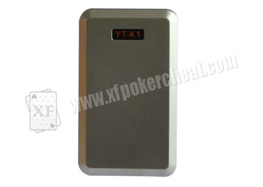 อุปกรณ์เสริมการเล่นการพนันพลาสติกสีเทา YT K1 Wireless Spy Receiver and Talker