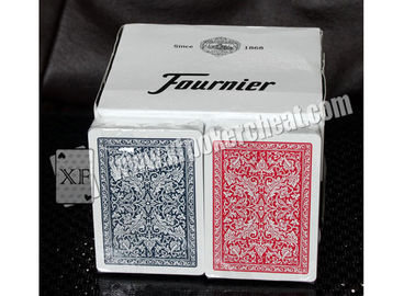 การพนันสเปน Fournier 2818 บัตรเล่นที่มองไม่เห็นสำหรับเกมโป๊กเกอร์