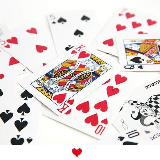 Poker No.9635 กระดาษการ์ดเล่นที่มองไม่เห็นสำหรับเลนส์ IR และ Green Filter