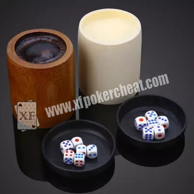 ลูกเต๋าสีสัน Gamble / Trick ลูกเต๋าเวทมนตร์ด้วยคลื่นวิทยุและการสแกนถ้วย